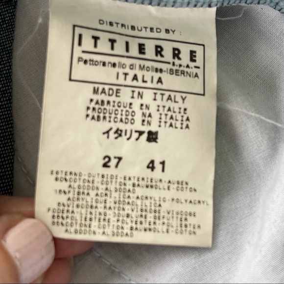 Versace Jeans Couture Flare Leg Pant Size Women 27 - Picture 5 of 14